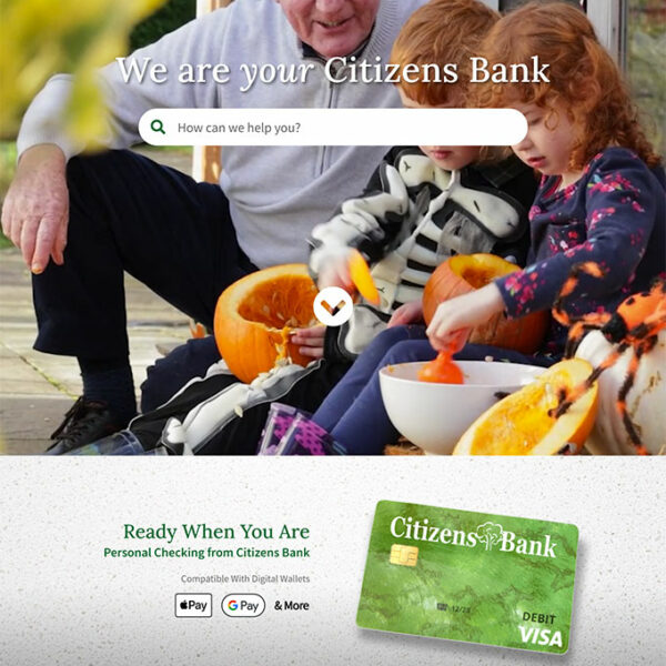 Citizens Bank Home Page